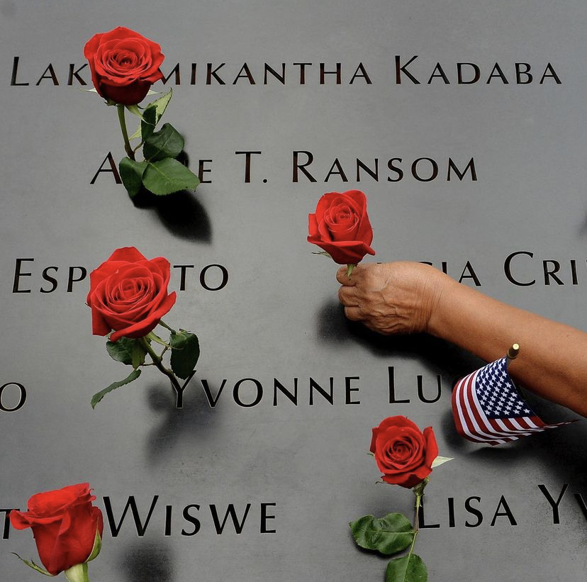 Memorial of 9/11 attack victims