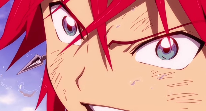 Musashi in the trailer of the TV anime Orient