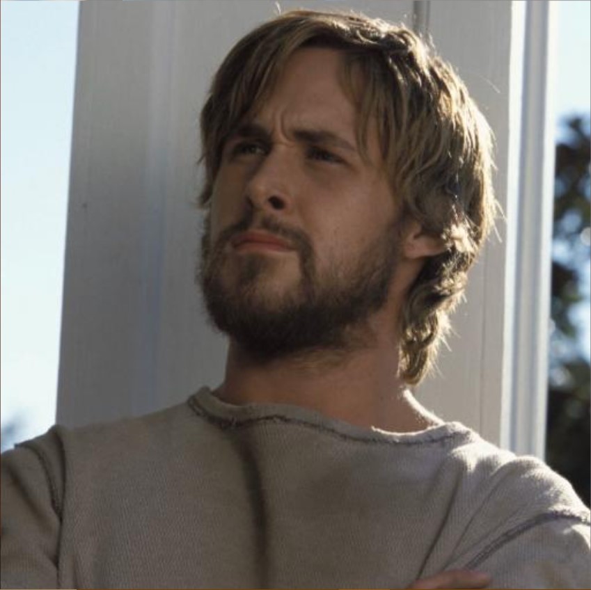 Ryan Gosling alongside Margot Robbie in Barbie