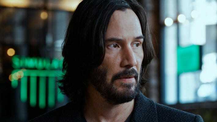 Keanu as Neo