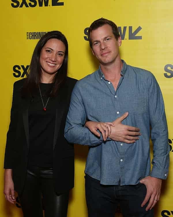 Jonathan with wife Lisa Joy