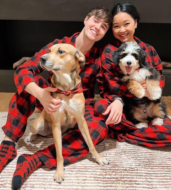 Lana Condor and Anthony De La Torre