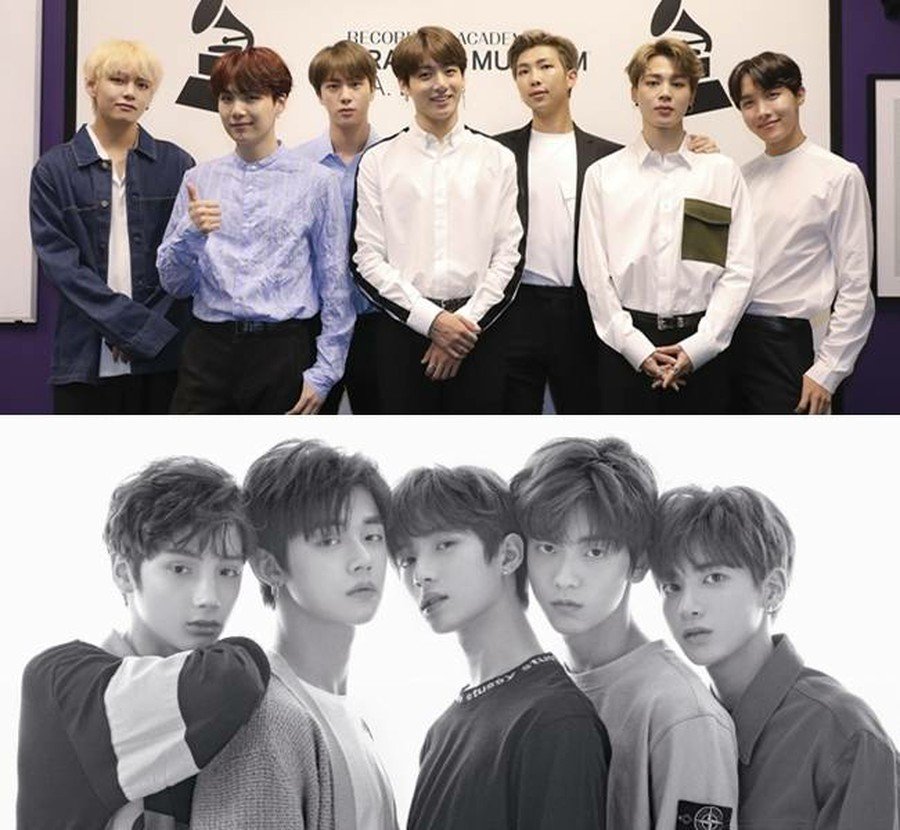 BTS and TXT