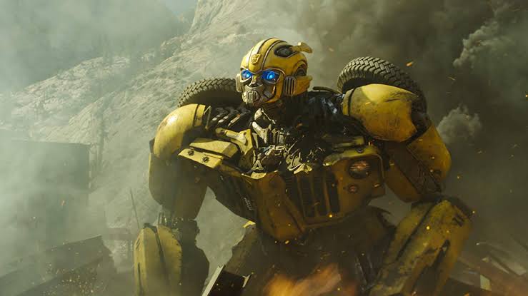 Bumblebee in the Transformers spin-off
