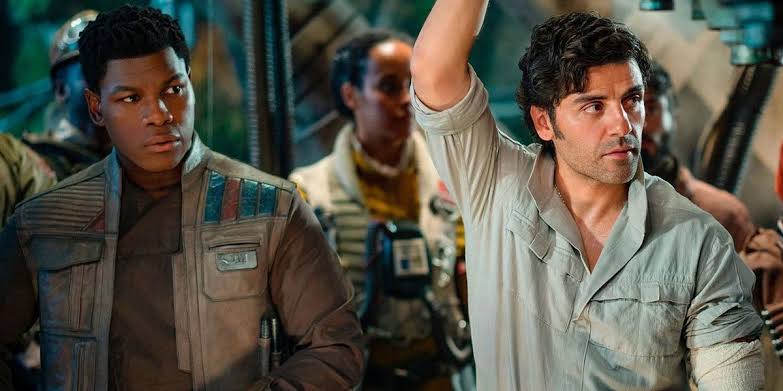John Boyega and Oscar Isaac