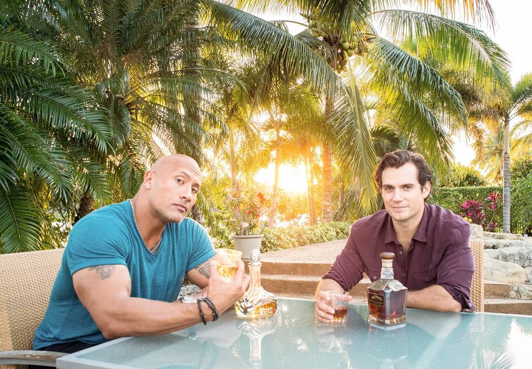 Dwayne Johnson & Henry Cavill