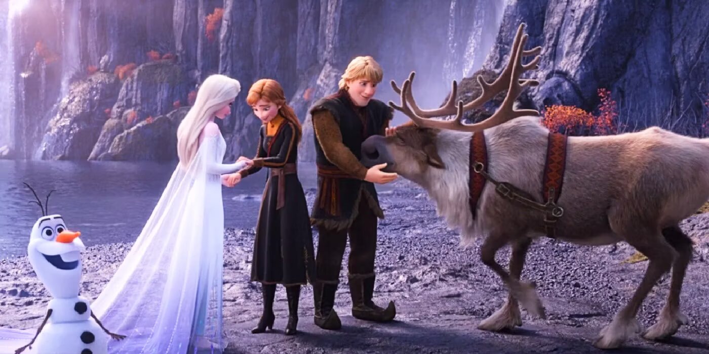 Frozen II Elsa Anna Kristoff Olaf and Sven