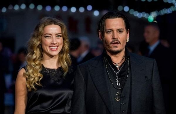 Johnny depp and Amber Heard