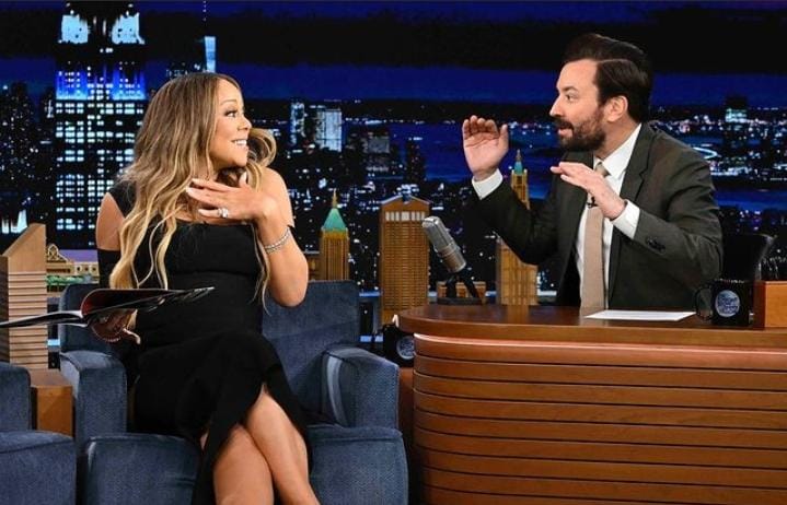 Mariah Carey on The late night show