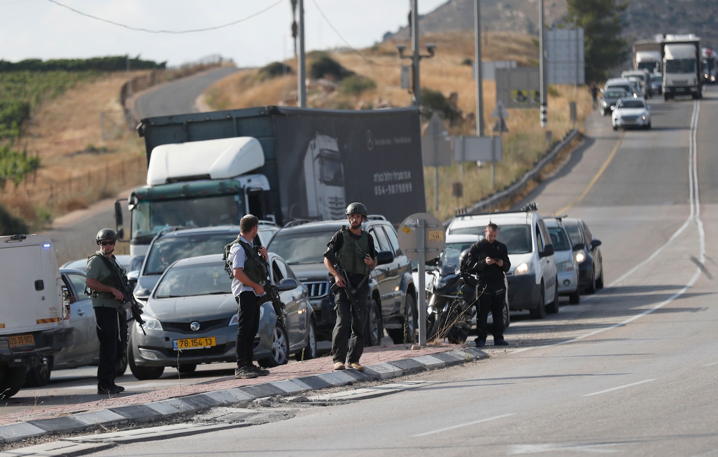 Palestinian gunmen kill four Israelis in a West Bank terror attack. 20
