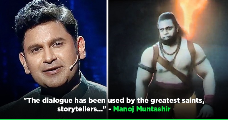 Manoj defends Adipurush dialogue, saying it's important and not derogatory to Dalits. 10