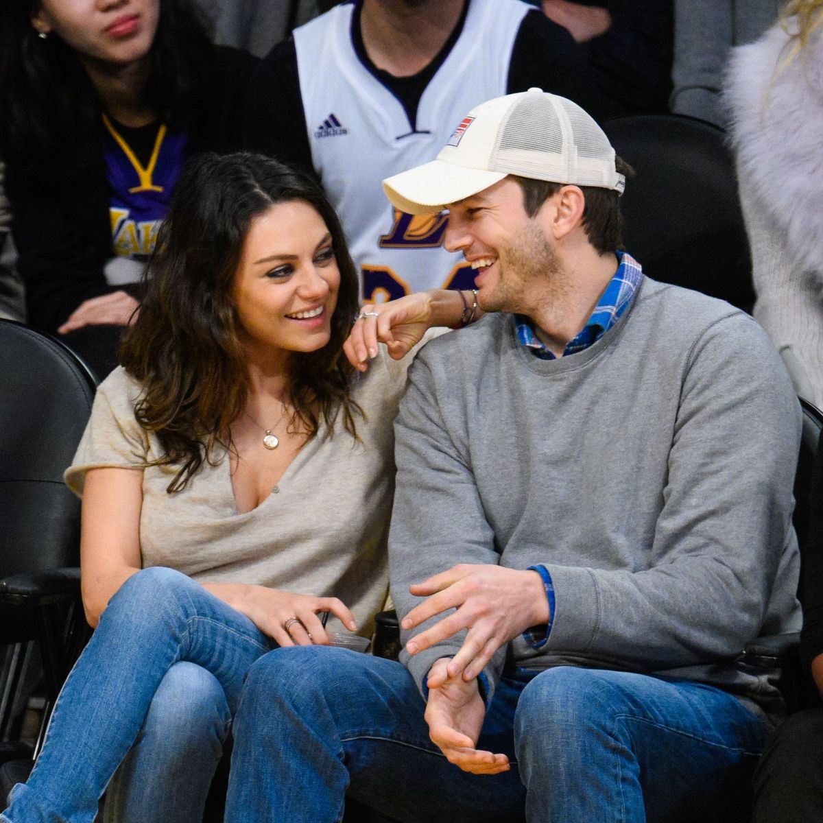 Kutcher Shares Photo of Kunis on Instagram from their Fun-Filled Day at Disneyland! 20