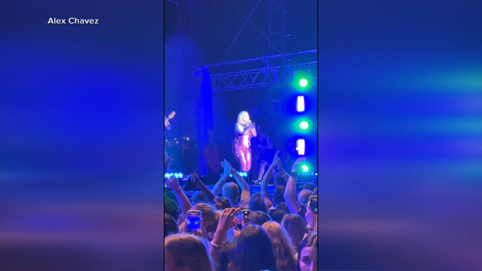 Concertgoer injures Bebe Rexha, shocking incident caught on camera in NYC concert. 16