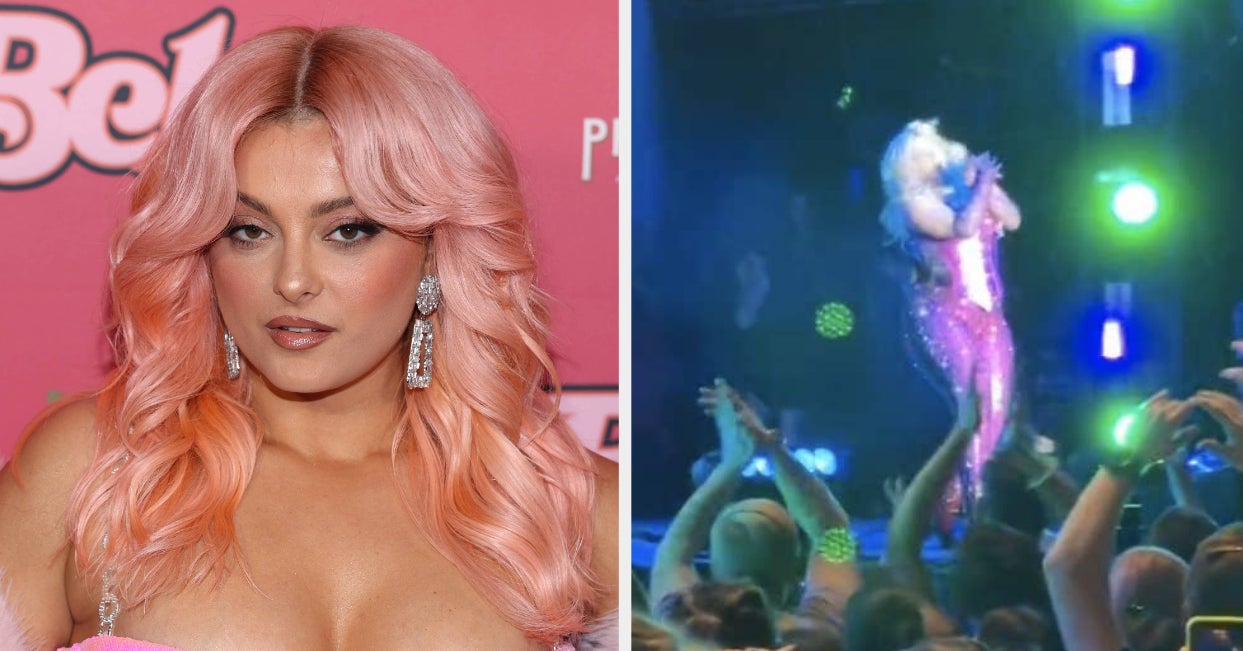 Bebe Rexha Hit in Face by Phone While Performing, But She's Going to be OK 17