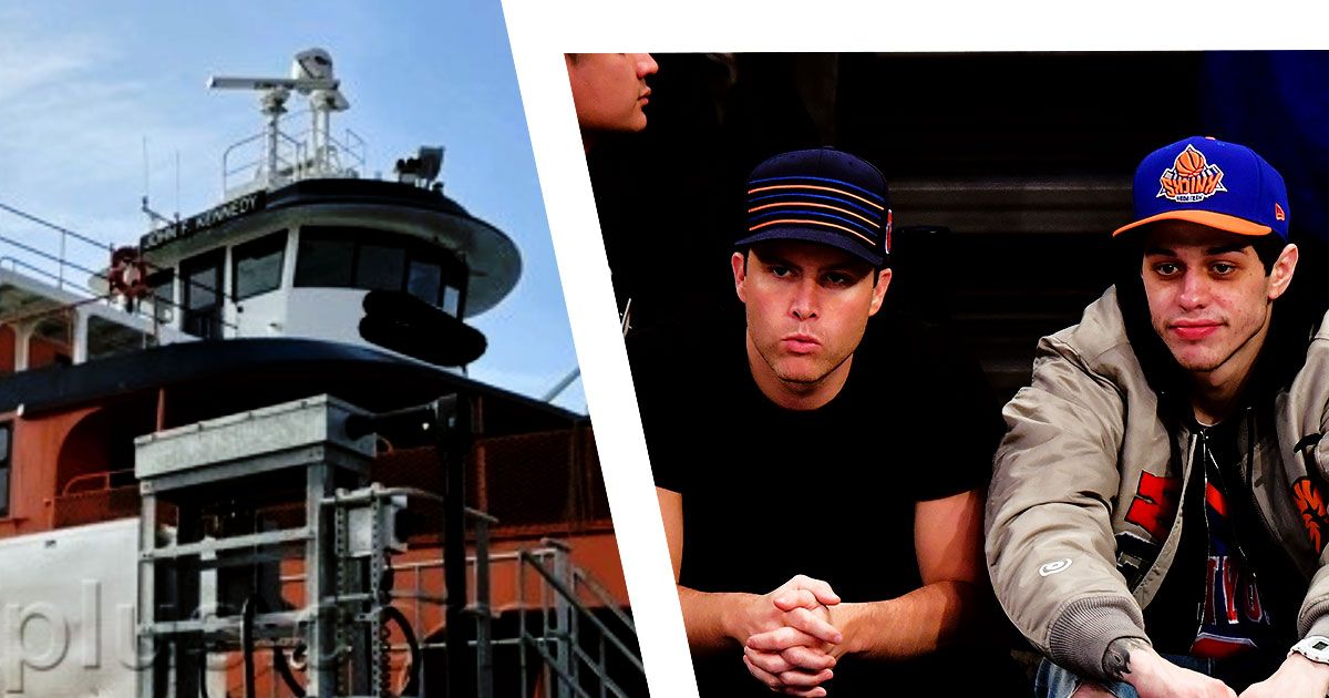 Colin Jost Sets Stoned Rumors Straight After $280K Ferry Purchase with Pete Davidson 13