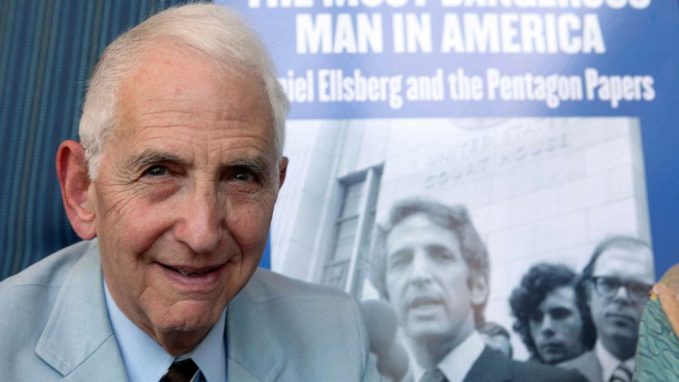 Ellsberg, Pentagon Papers Whistleblower, Dies Aged 92 Leaving Behind Legacy of Truth and Courage. 14