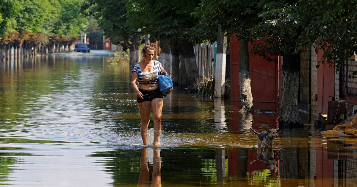 Ukraine Dam Breach Raises Fatalities: Russia Blamed for Sabotage in Latest Tragedy 11