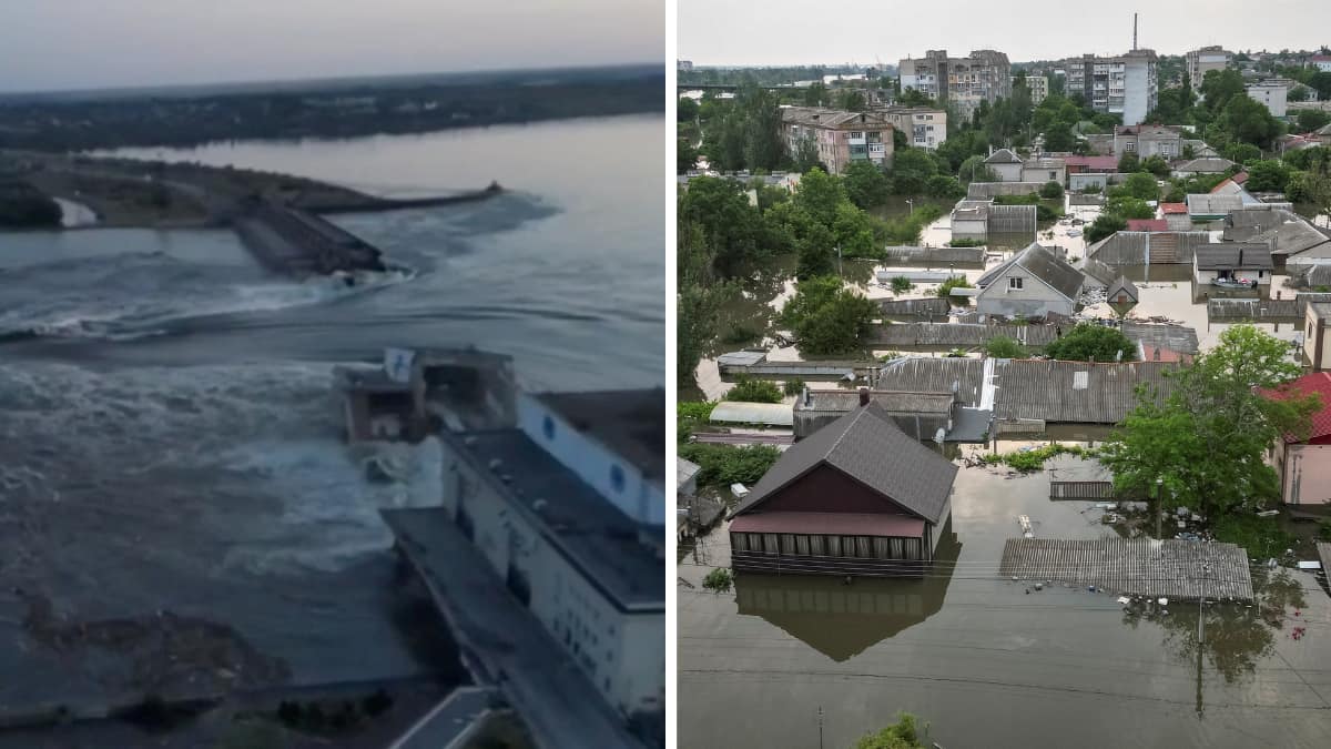 Ukraine Dam Breach Raises Fatalities: Russia Blamed for Sabotage in Latest Tragedy 14