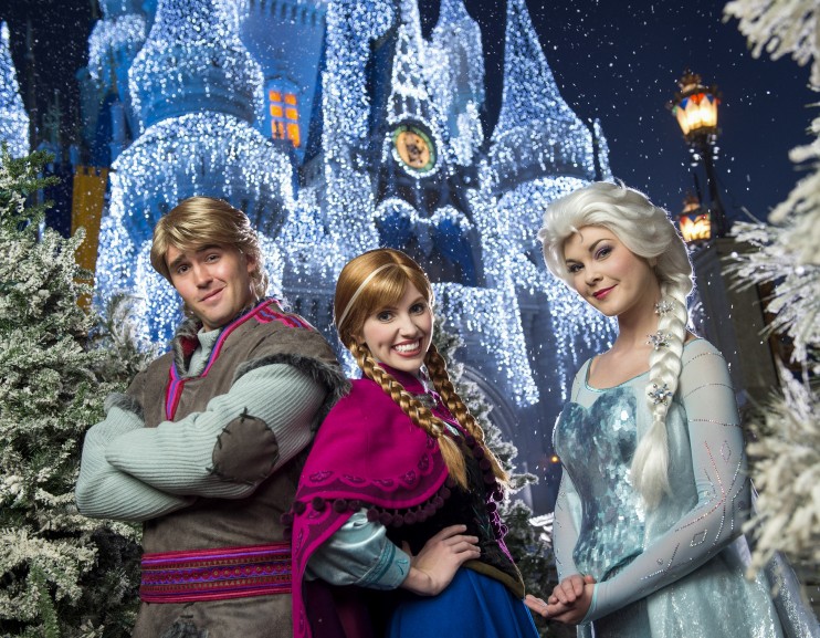 Frozen Holiday Surprise: New Cinderella Castle Projections Unveiled for a Magical Experience at Magic Kingdom 10
