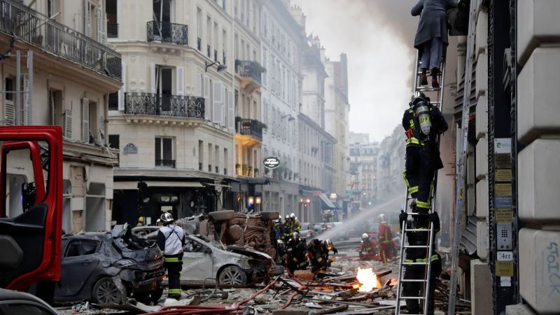 Gas Explosion in Paris Leaves Dozens Injured and Buildings Damaged - A Tragic Reminder. 16