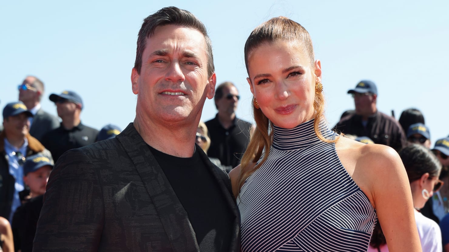 Mad Men's Jon Hamm finds love with Anna Osceola as he pops the question! 22