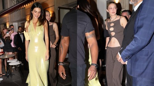 Kendall Jenner and Gigi Hadid Do Parisian Party Dressing Two Ways: Who Wore It Best? 8