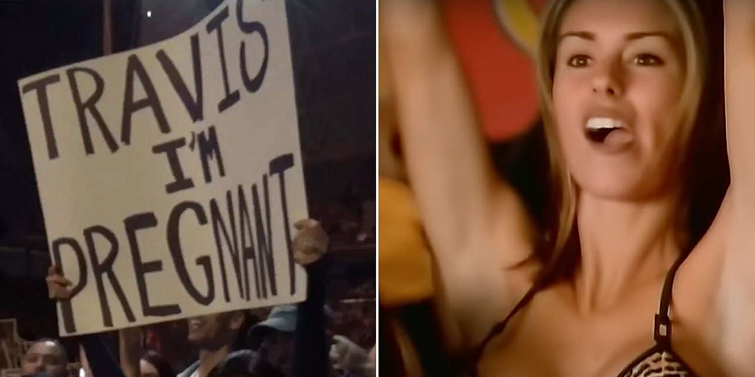 Kardashian's Epic Pregnancy Reveal at Blink-182 Gig: Fans Go Crazy Over Iconic Homage! 21