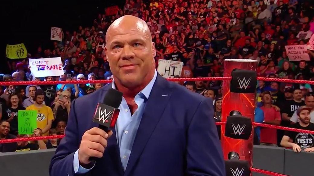 Kurt Angle Replaces Roman Reigns at TLC - A Look Back at Their Wrestling Careers 14