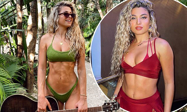 See Love Island’s Antigoni stuns fans in latest green bikini snaps - Check them out! 14