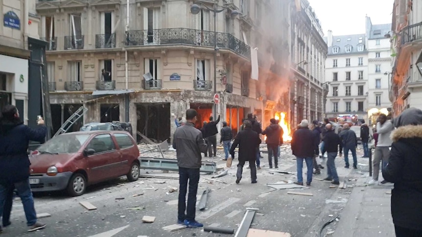 Gas Explosion in Paris Leaves Dozens Injured and Buildings Damaged - A Tragic Reminder. 13