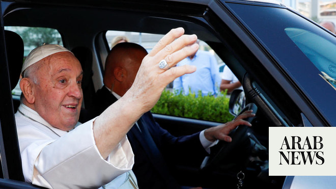 Pope Francis Leaves Hospital Post-Surgery, Fully Recovered and Ready to Meet World Leaders. 23