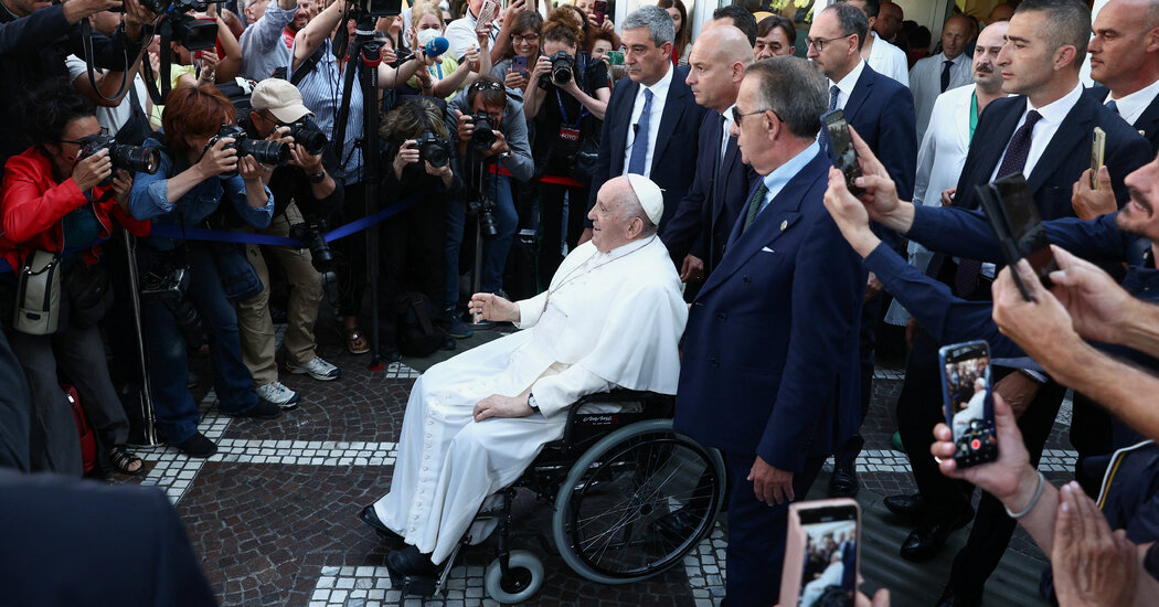 Pope Francis Leaves Hospital Post-Surgery, Fully Recovered and Ready to Meet World Leaders. 19
