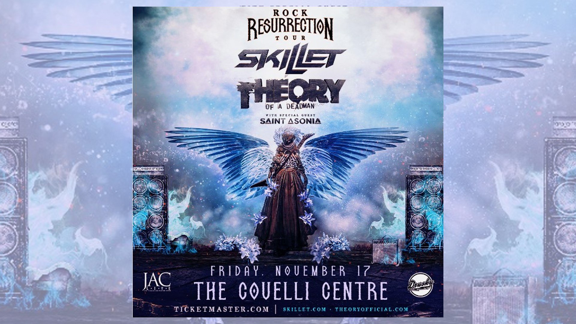 Get Ready to Rock: Skillet and Theory of a Deadman Headline Rock Resurrection Tour at Covelli Centre 16