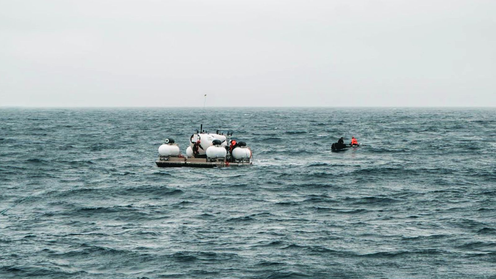 Search for Missing Submersible Intensifies Despite Failure To Yield Leads 14