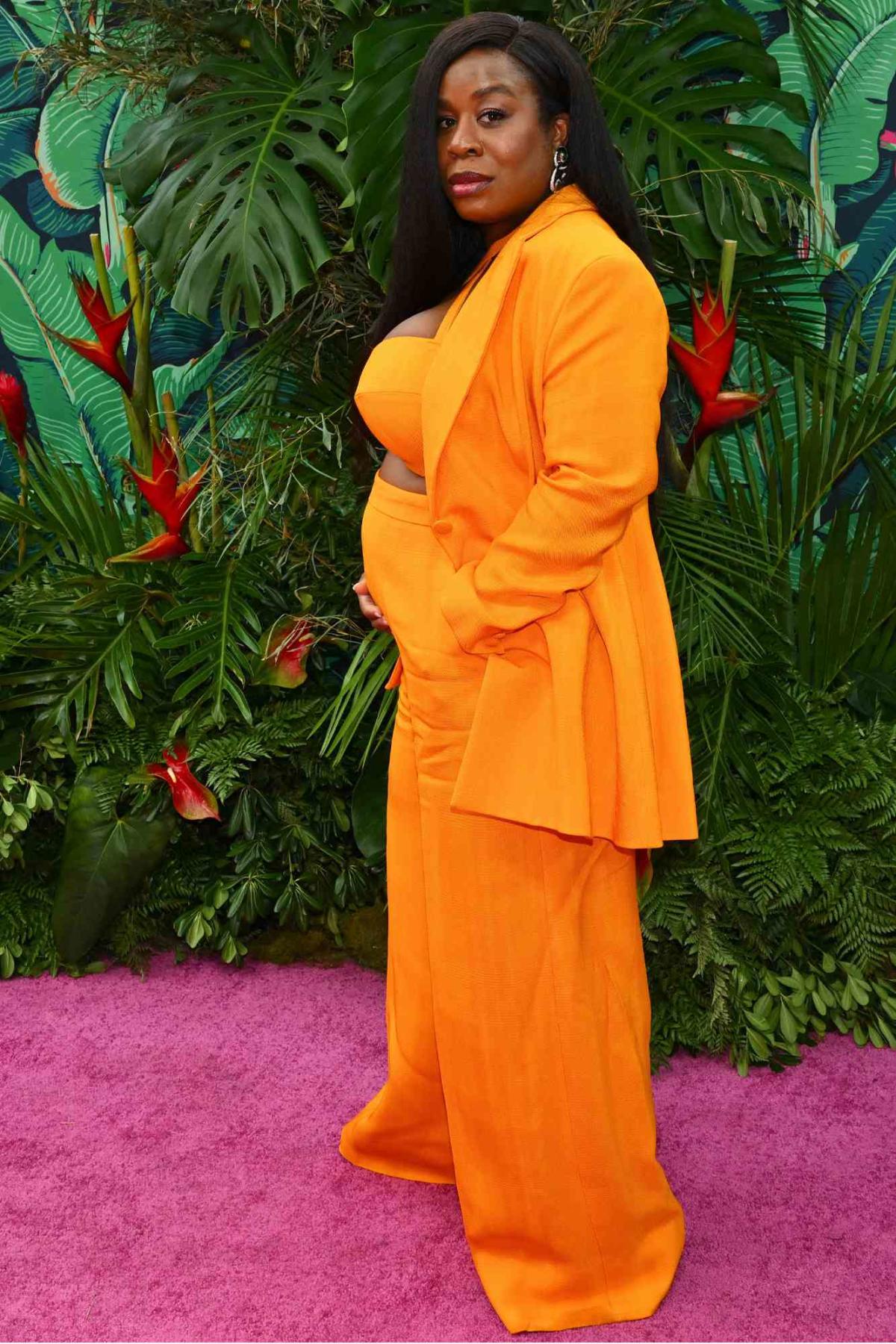 The Orange Is the New Black Star Uzo Aduba Announces She's Pregnant at Tony Awards 12