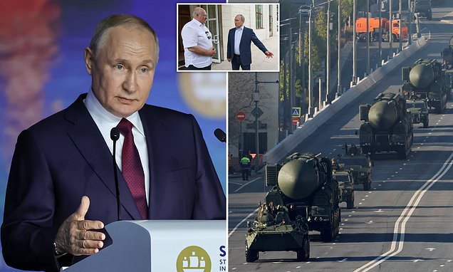 Putin confirms Belarus receives nuclear weapons: Global concerns over possible escalation! 30